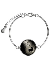 Bling light unicorn Metallic Circle Bracelet thumbnail