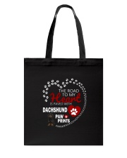 Dachshund To My Heart Tote Bag thumbnail