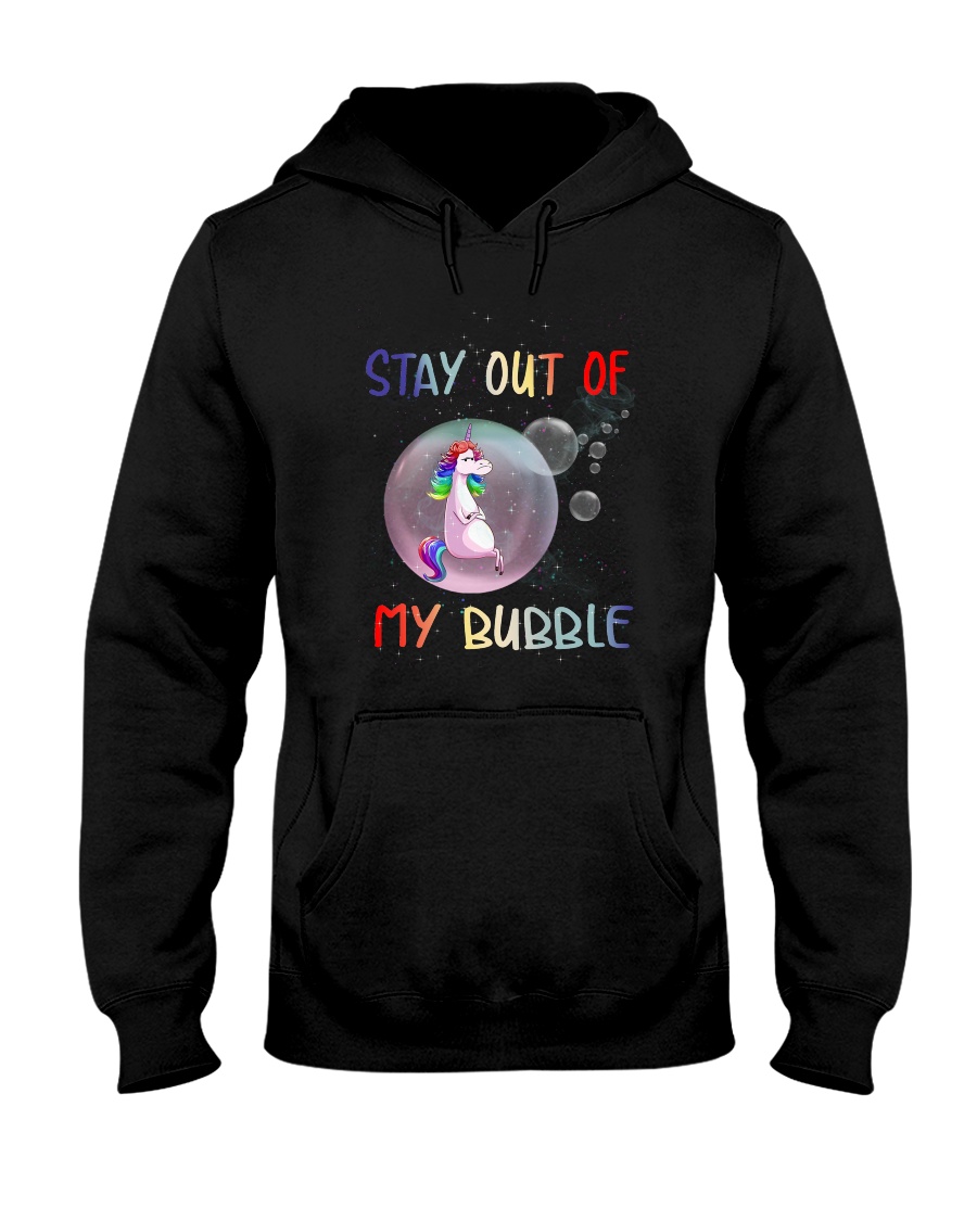Unicorn Bubble 0410 Hooded Sweatshirt
