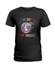 Unicorn Bubble 0410 Ladies T-Shirt thumbnail