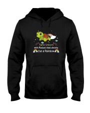 Turtle unicorn 1806P Hooded Sweatshirt thumbnail