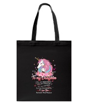 Unicorn To My Daughter 1810 Tote Bag thumbnail