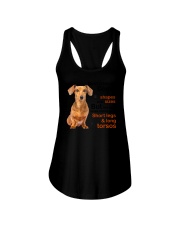 Dachshund Best Friend 1906 Ladies Flowy Tank thumbnail