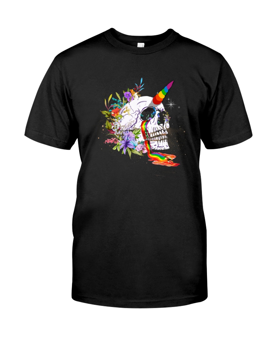 Skull Unicorn Classic T-Shirt