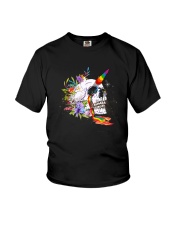 Skull Unicorn Youth T-Shirt thumbnail