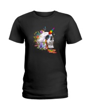 Skull Unicorn Ladies T-Shirt thumbnail