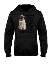 Pug Mom Hooded Sweatshirt thumbnail