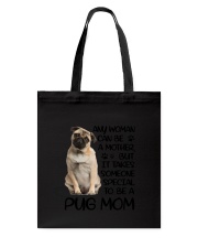 Pug Mom Tote Bag thumbnail
