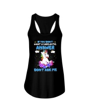 Apollo Unicorn Dont Ask Me Ladies Flowy Tank thumbnail