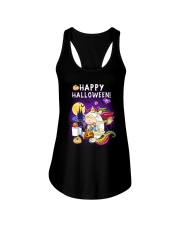 Unicorn Halloween 0308 Ladies Flowy Tank thumbnail