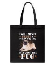 Pug Trust 2106 Tote Bag thumbnail