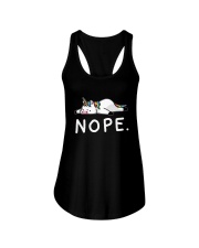 Unicorn Nope Ladies Flowy Tank thumbnail