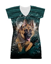 German Shepherd Underwater 1406 All-over Dress thumbnail