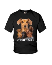 Dachshund Furry Family 2006 Youth T-Shirt thumbnail