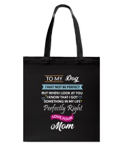 To my Dog 1906L Tote Bag thumbnail