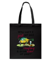 Camping Paid 1007 Tote Bag thumbnail