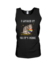 Cat Licked LGBT Unisex Tank thumbnail