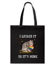 Cat Licked LGBT Tote Bag thumbnail