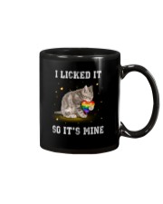 Cat Licked LGBT Mug thumbnail