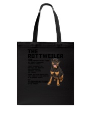 The rottweiler 2106L Tote Bag thumbnail