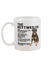 The rottweiler 2106L Mug back