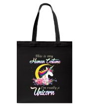 Unicorn and costume Tote Bag thumbnail