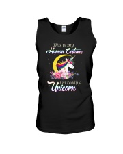 Unicorn and costume Unisex Tank thumbnail