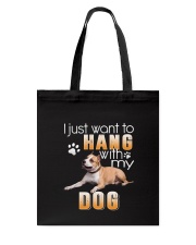 American Staffordshire Terrie My Dog Tote Bag thumbnail