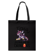 Dragon Easily Distracted Tote Bag thumbnail