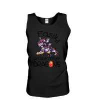 Dragon Easily Distracted Unisex Tank thumbnail