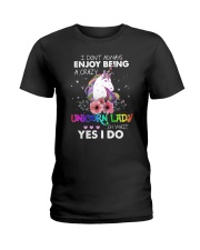 Unicorn Lady Ladies T-Shirt thumbnail