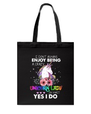 Unicorn Lady Tote Bag thumbnail