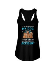 Poodle Accident Ladies Flowy Tank thumbnail