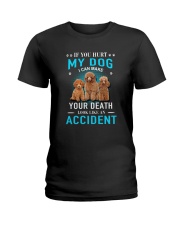 Poodle Accident Ladies T-Shirt thumbnail
