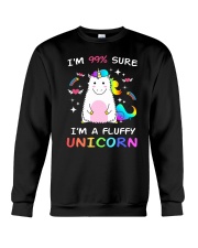 Unicorn fluffy 1009 Crewneck Sweatshirt thumbnail