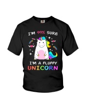 Unicorn fluffy 1009 Youth T-Shirt thumbnail