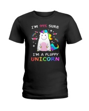 Unicorn fluffy 1009 Ladies T-Shirt thumbnail