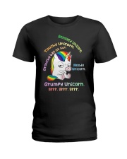 Unicorn Annoyed 2305 Ladies T-Shirt thumbnail