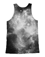 Owl Black Rose 0706 All-over Unisex Tank back