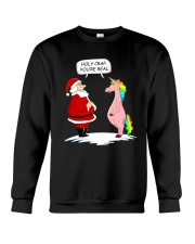 Unicorn Santa Crewneck Sweatshirt front