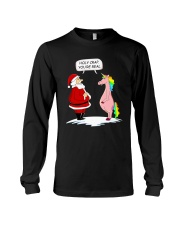 Unicorn Santa Long Sleeve Tee thumbnail