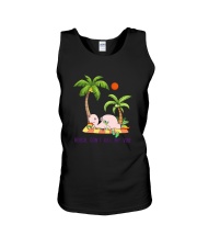 Unicorn Beach don't kill my vibe Unisex Tank thumbnail
