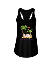 Unicorn Beach don't kill my vibe Ladies Flowy Tank thumbnail