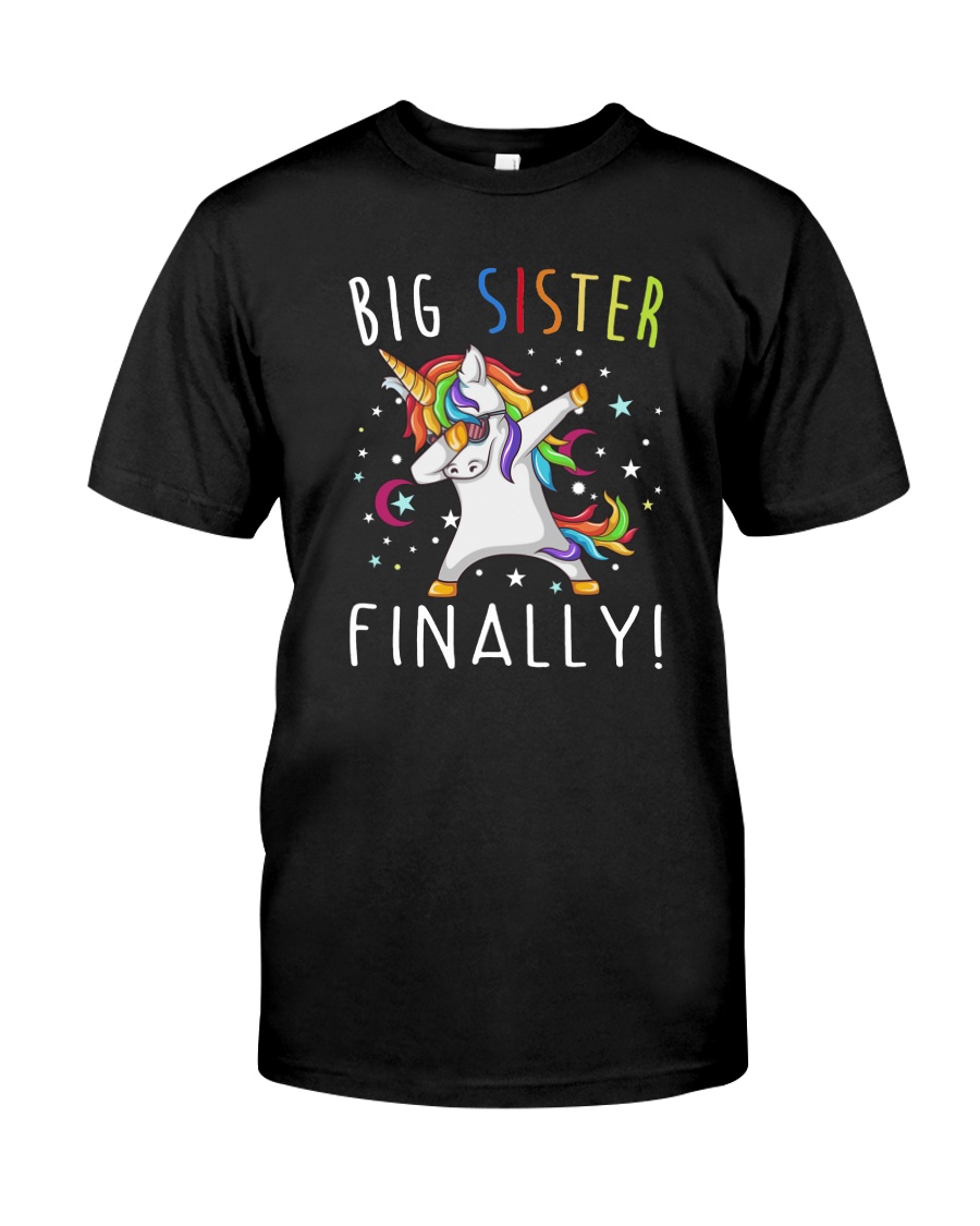 Unicorn Big Sister 1503 Classic T-Shirt