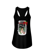 Unicorn Snow Is Falling Ladies Flowy Tank thumbnail