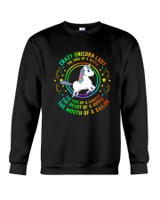 Unicorn lady 2410 Crewneck Sweatshirt thumbnail