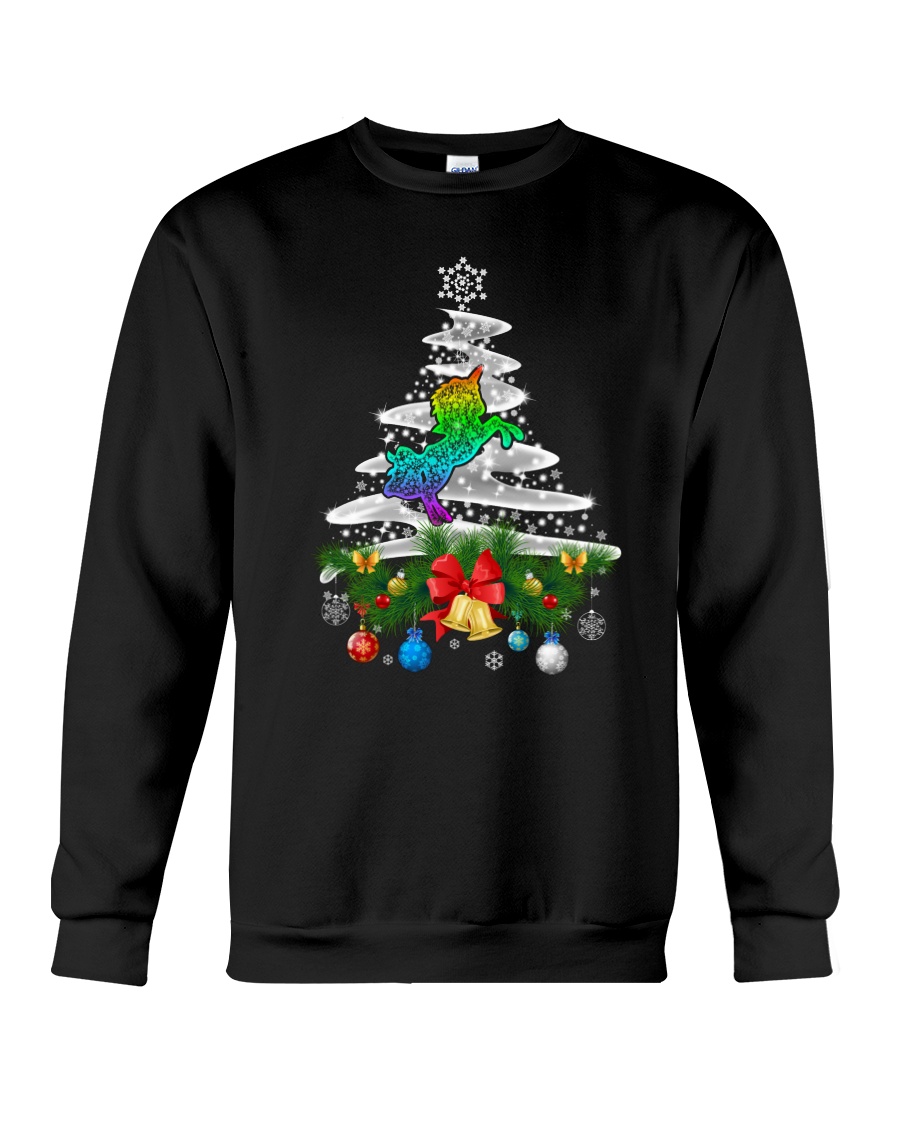 Unicorn pine tree blink 2509 Crewneck Sweatshirt