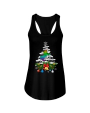 Unicorn pine tree blink 2509 Ladies Flowy Tank thumbnail