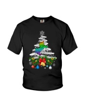 Unicorn pine tree blink 2509 Youth T-Shirt thumbnail