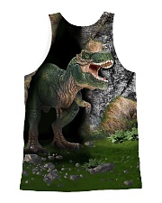 Angry T-rex 1506L All-over Unisex Tank back
